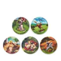 Ergobag Klettie-Set (5-tlg.) MATT - Hundewelpen