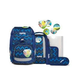 Schulrucksack Set Ergobag Pack - FallrückziehBär