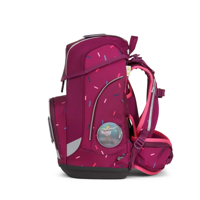 Schulranzen Ergobag Cubo 5teiliges Set - Der NussknackBär – Bild 5