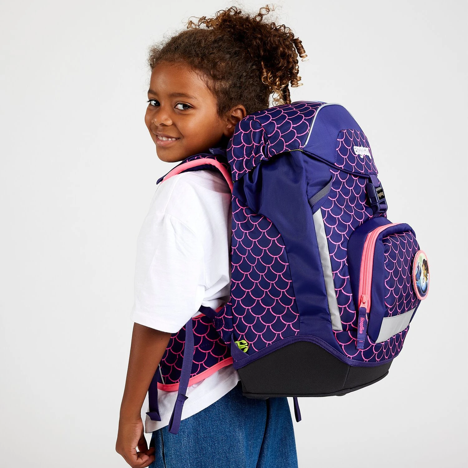 Schulrucksack Ergobag Prime - PerlentauchBär 2023 – Bild 6