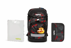 Schulset Ergobag Prime - TaekBärdo 2023: Schulrucksack + Federmäppchen + Heftebox