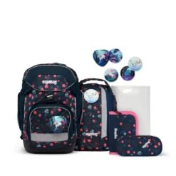 ERGOBAG 00643-90149-10 Pack Schulrucksack-Set PhantBärsiewelt Special Edition REFLEX GLOW, 6-teilig