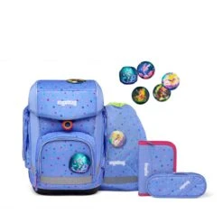 ERGOBAG 00649-90105-10 Cubo Schulranzen-Set Bärzaubernd, 5-teilig