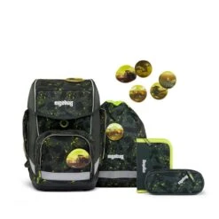 ERGOBAG 00649-90153-10 Cubo Schulranzen-Set MähdreschBär, 5-teilig