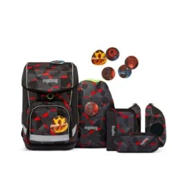 ERGOBAG 00660-90108-10 Cubo Light Schulranzen-Set TaekBärdo , 6- Teilig