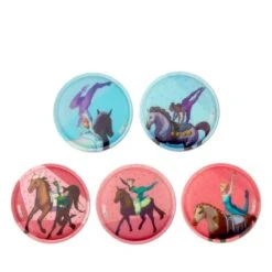 ERGOBAG 00816-00061-10 Klettie-Set Voltigieren , 5-teilig