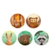 ERGOBAG 00816-00070-10 Klettie-Set Waldtiere , 5-teilig