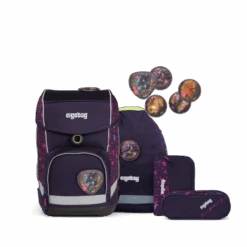 ERGOBAG ERG-CSE-002-A03 Cubo Schulranzen-Set PferdeflüstBärer, 5-teilig