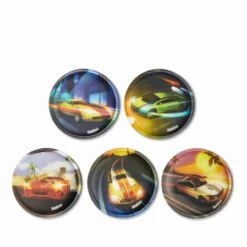 ERGOBAG ERG-KLE-001-096 Klettie-Set Rennwagen