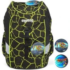 ERGOBAG ERG-MIP-001-9Y1 Mini Kinderrucksack DrachenfliegBär