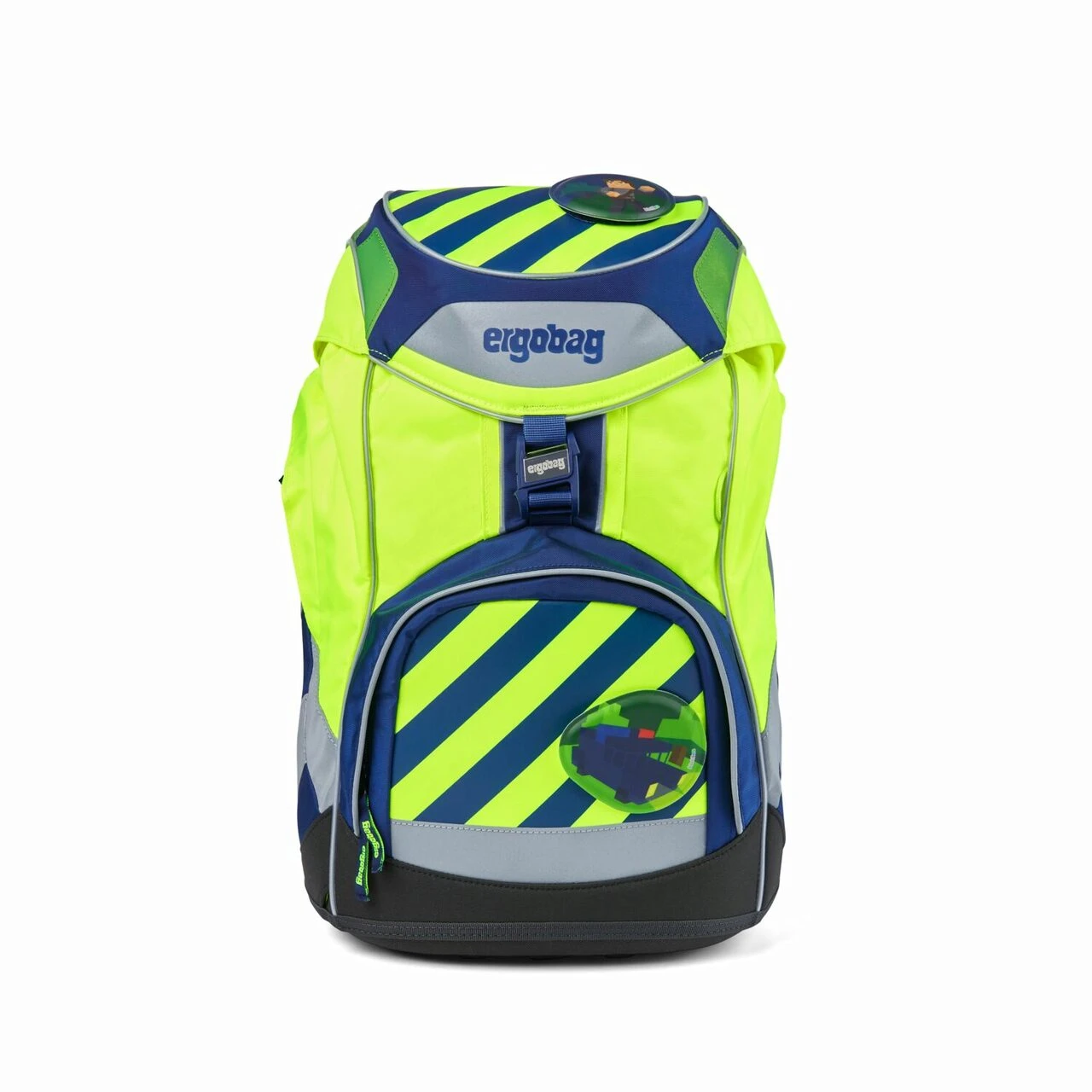 ERGOBAG ERG-SET-001-9Y2 Pack Schulrucksack-Set WellenreitBär Special Editon LUMI, 6-teilig – Bild 2