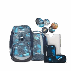 ERGOBAG ERG-SET-001-A10 Pack Schulrucksack-Set Bär Anhalter Durch Die Galaxis, 6-teilig