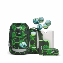 ERGOBAG ERG-SET-001-A21 Pack Schulrucksack-Set VolltreffBär, 6-teilig