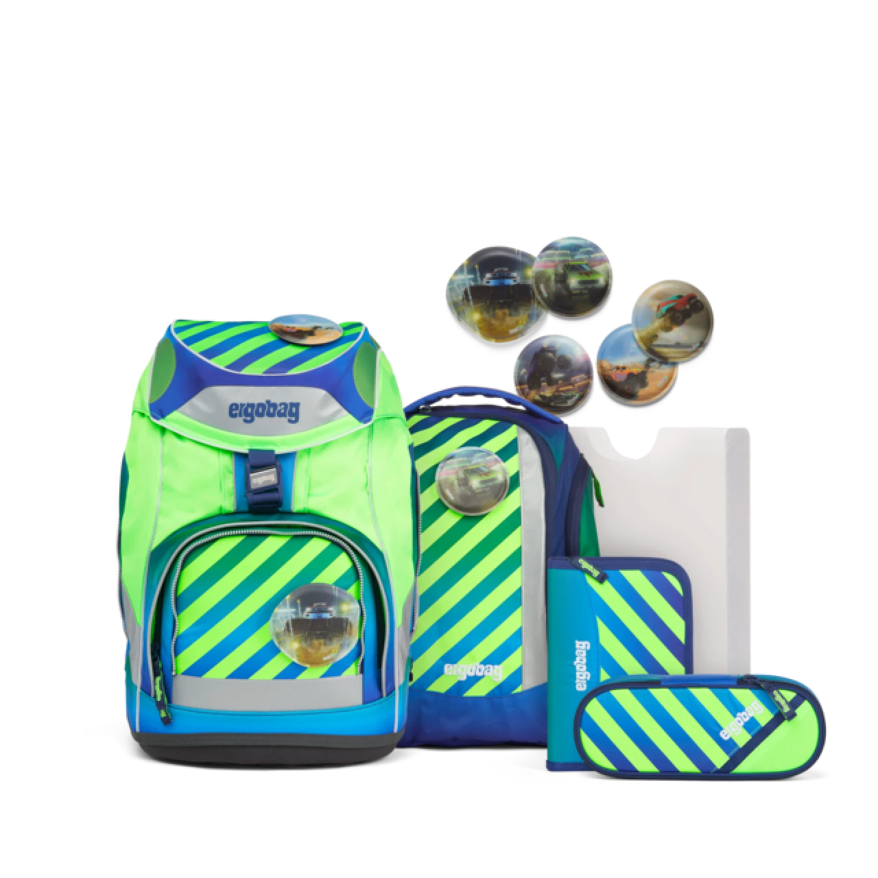 ERGOBAG ERG-SET-001-A25 TruckBär - Schulrucksack