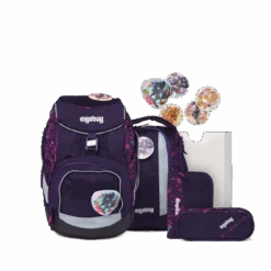ERGOBAG ERG-SET-002-A03 Pack Schulrucksack-Set PferdeflüstBärer, 6-teilig