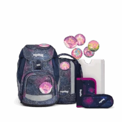 ERGOBAG ERG-SET-002-A09 Pack Schulrucksack-Set Bärlaxy, 6-teilig