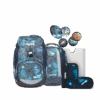 ERGOBAG ERG-SET-002-A10 Pack Schulrucksack-Set Bär Anhalter Durch Die Galaxis, 6-teilig