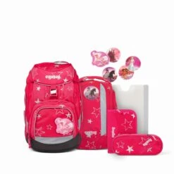 ERGOBAG ERG-SET-004-9B1 Pack Schulrucksack-Set CinBärella, 6-teilig