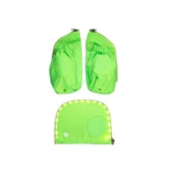 ERGOBAG ERG-STL-001-213 Grün Fluo LED Seitentaschen Zip-Set